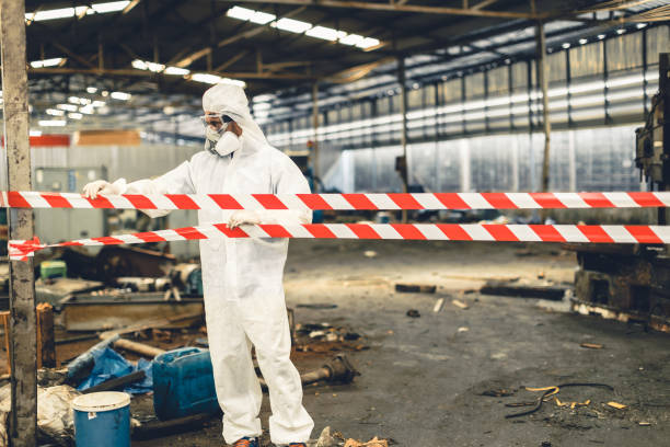 Professional Drug Lab Cleanup technician working in Lakewood, CO